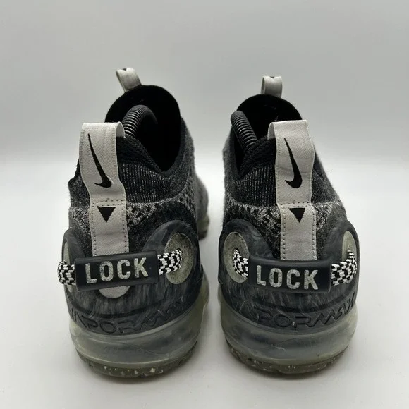 Nike Air Vapormax 2020 Flyknit Shoes Mens Sz 9.5‎ Oreo CT1823-001 Lock Release